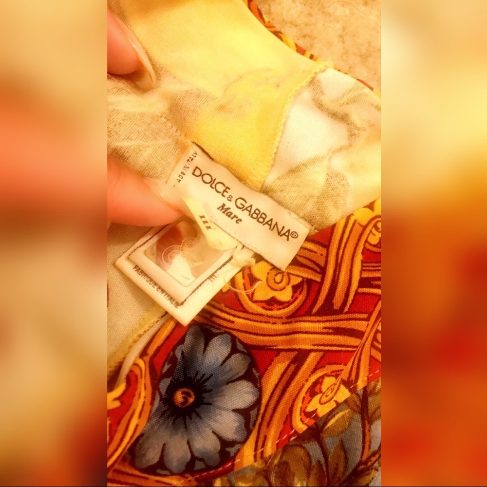 Dolce and Gabbana slip dress